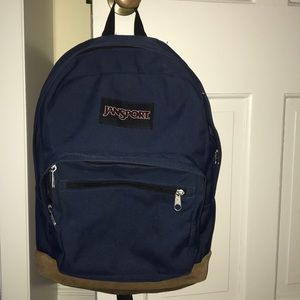 Jan sport navy blue backpack